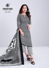 Aaliza Black And White Vol 4 By Deeptex Readymade Cotton Kurti Set